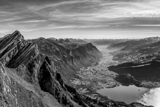 Blick vom Selun Richtung Walenstadt