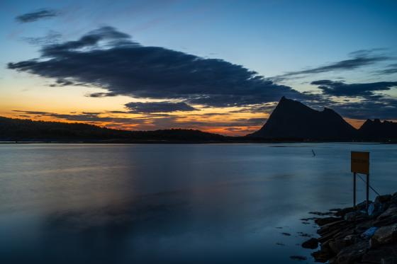 Mitternacht im hohen Norden