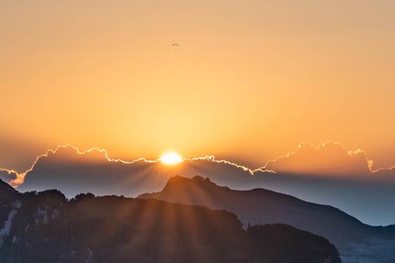 Sonnenuntergang im Alpstein