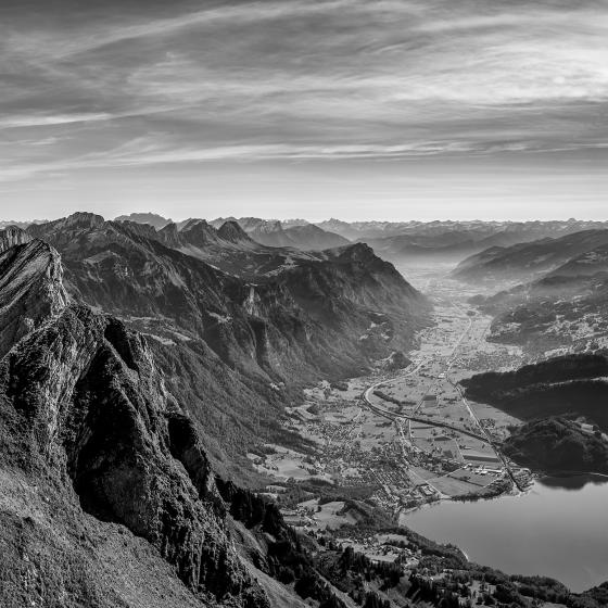 Blick vom Selun Richtung Walenstadt