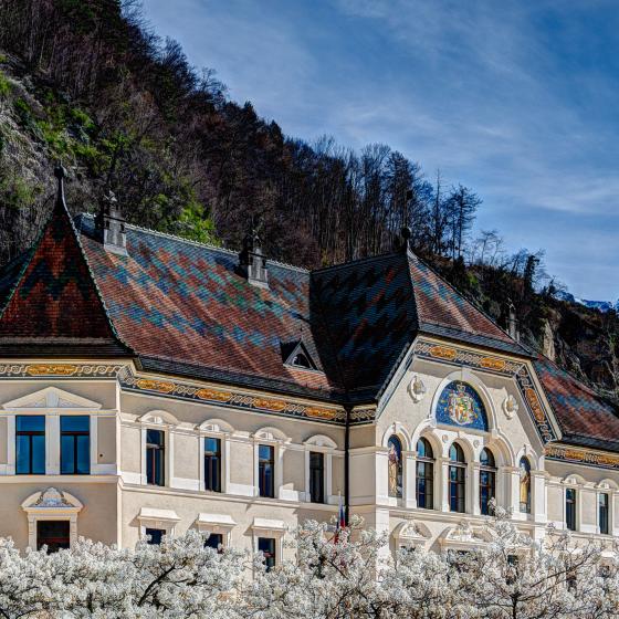 Vaduz Regierungsgebäude