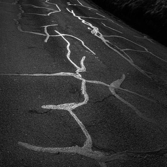 geflickte Bergstrasse