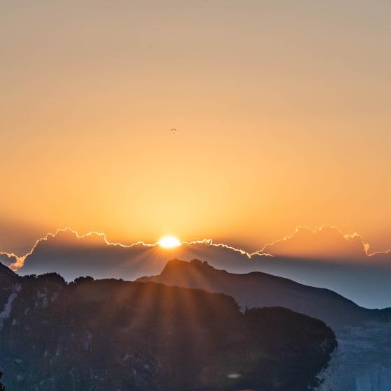 Sonnenuntergang im Alpstein